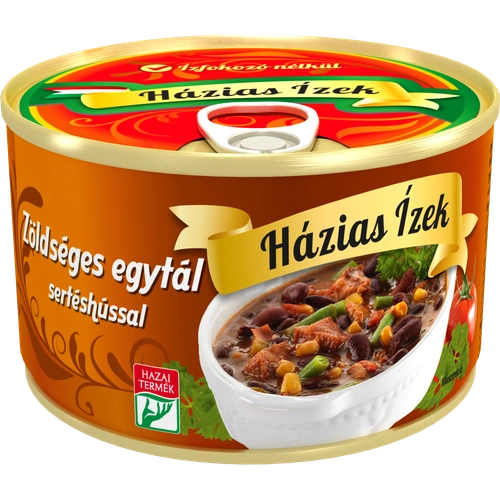 Házias Ízek Zöldséges egytál sertéshússal 400 g