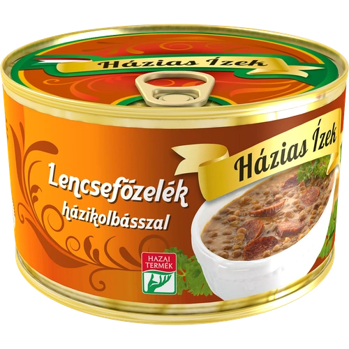 Házias Ízek Lencsefőzelék házikolbásszal 400 g