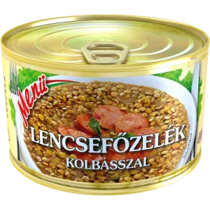 Menü Lencsefőzelék kolbásszal 400 g