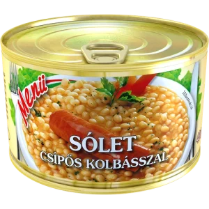 Menü Sólet csípőskolbásszal 400 g