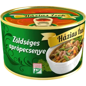 Házias Ízek Vegetable Stew with Diced Meat 400 g