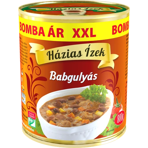 Házias Ízek Babgulyás 800 g