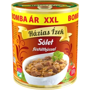 Házias Ízek Sólet füstölthússal 800 g