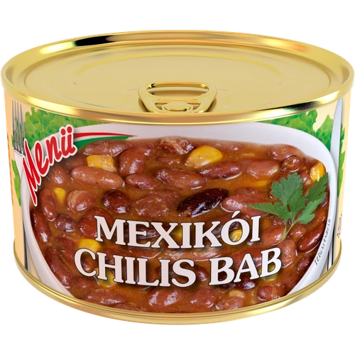 Menü Mexikoi chilis bab 400 g