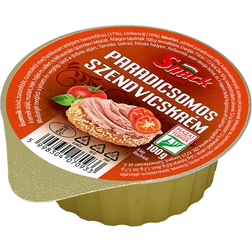 SNACK Paradicsomos Szendvicskrém 100 g