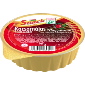 SNACK Duck Liver Paste Hungarian Style 75 g