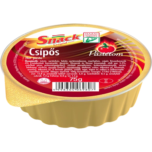 SNACK csípős pástétom 75 g